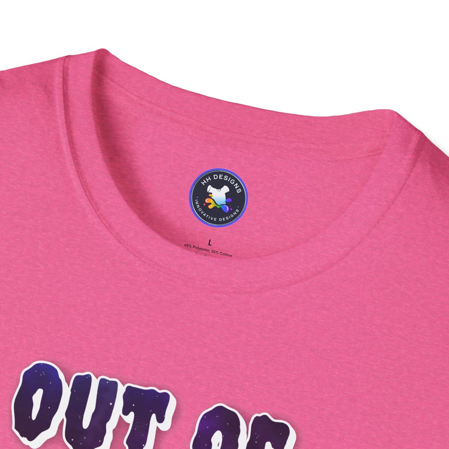 Out of This World Unisex Softstyle T-Shirt - Fun Alien Graphic Tee