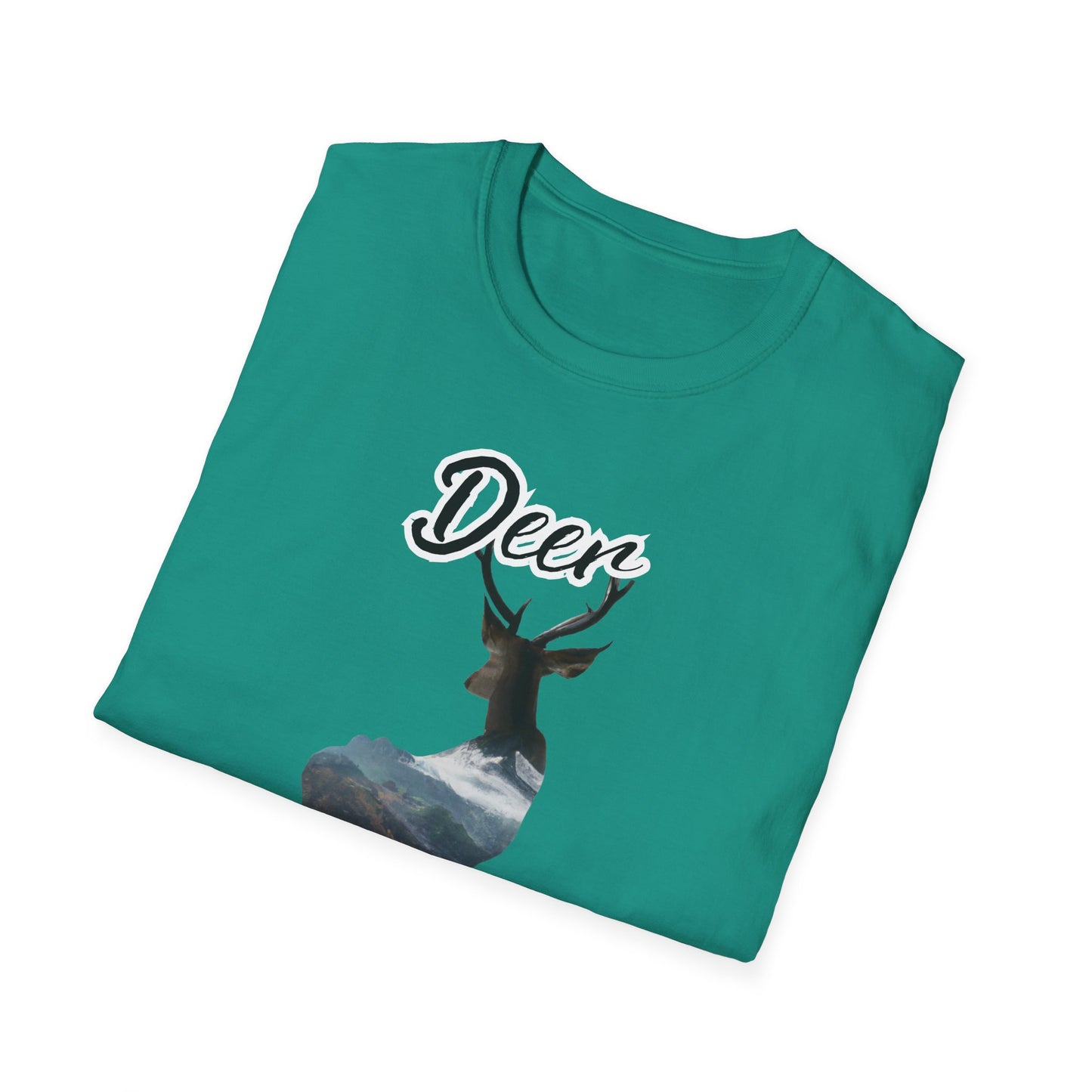 Unisex Softstyle T-Shirt - 'Deer to be Different' Nature-Inspired Tee