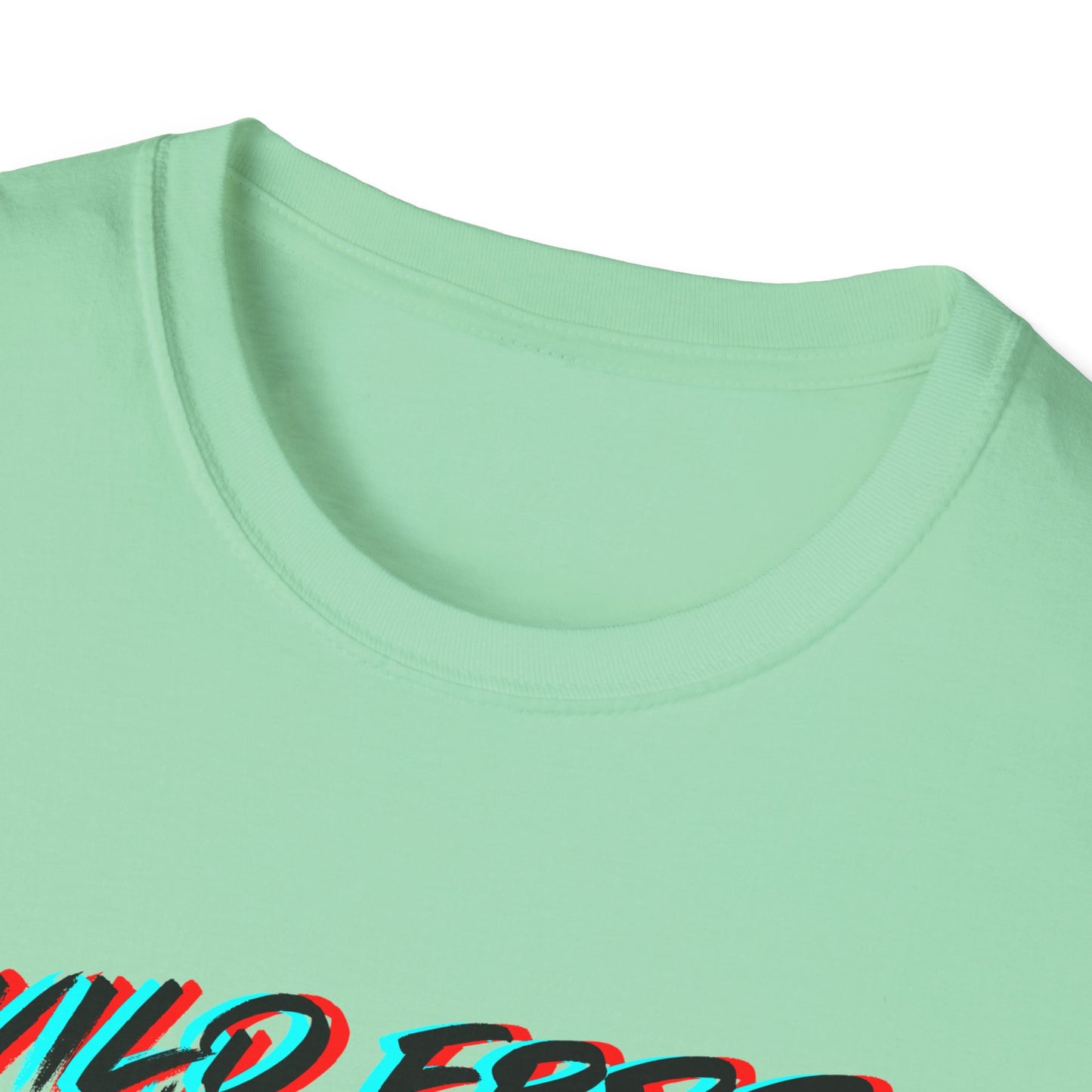 Wild Free Bear Unisex Softstyle T-Shirt - Fearless Nature Graphic Tee