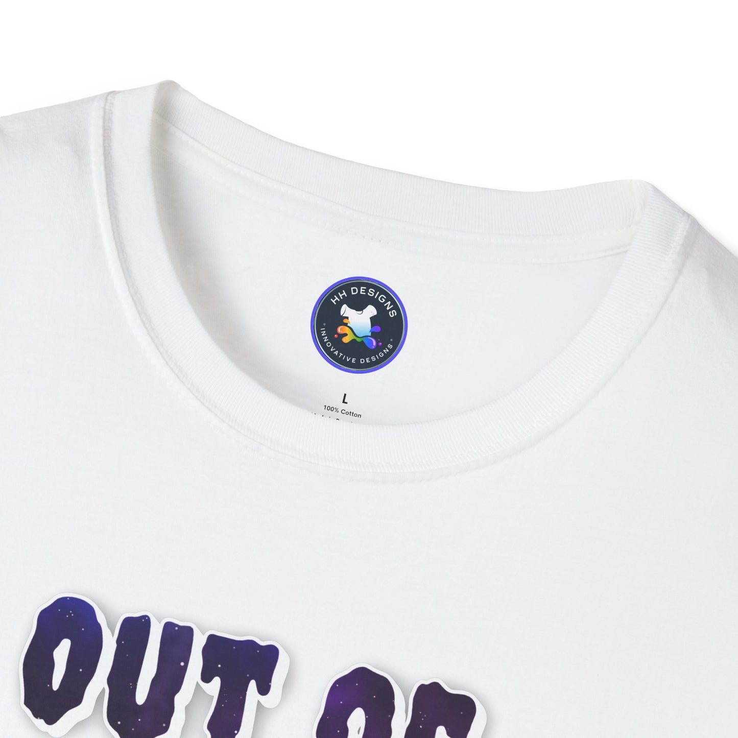 Out of This World Unisex Softstyle T-Shirt - Fun Alien Graphic Tee