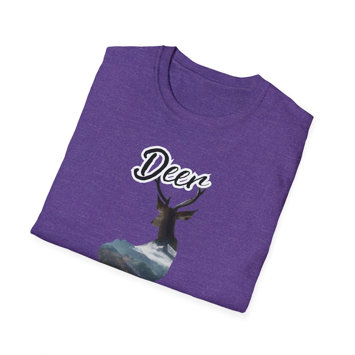 Unisex Softstyle T-Shirt - 'Deer to be Different' Nature-Inspired Tee