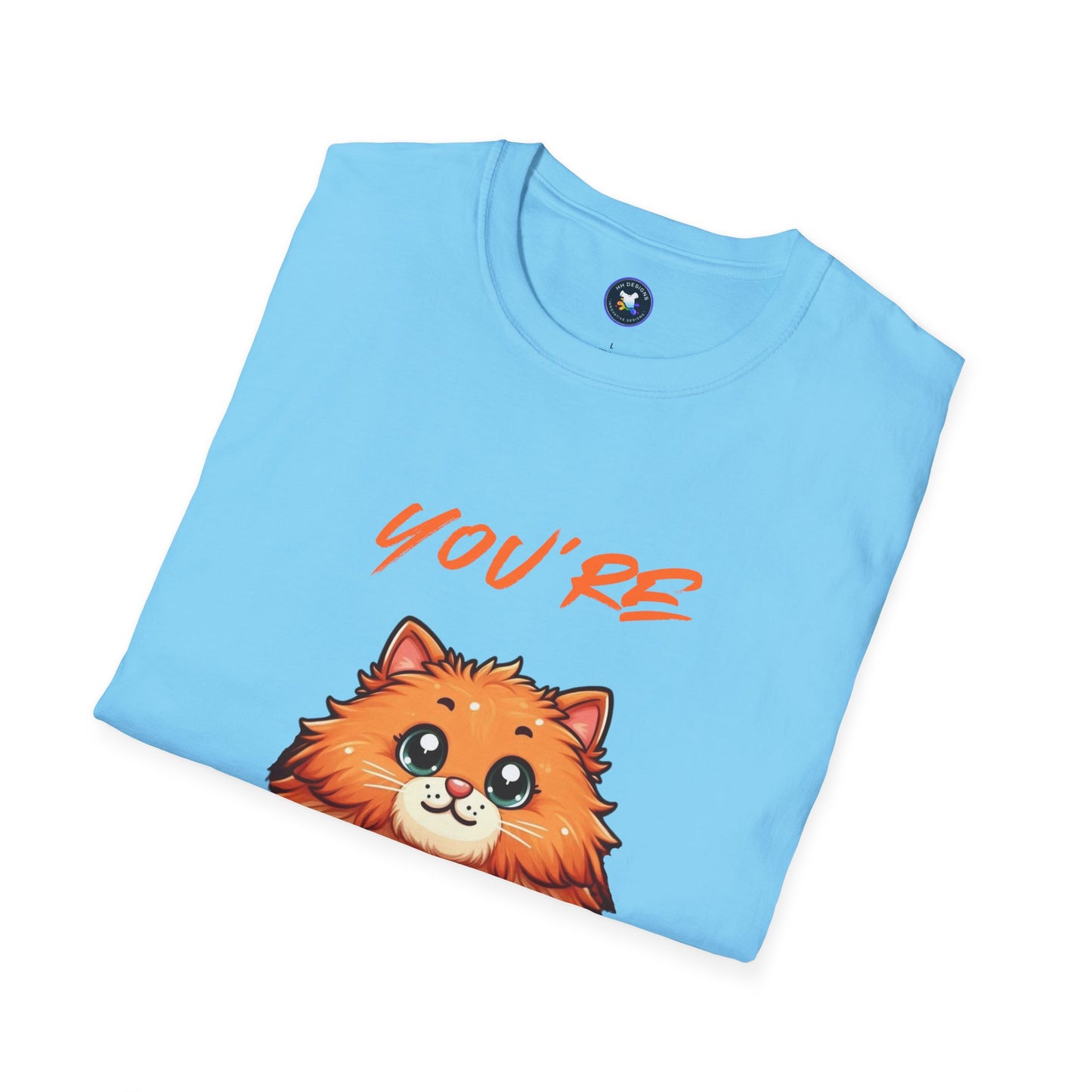 Cute Cat Humor T-Shirt – You're An Asshole Funny Pet Tee