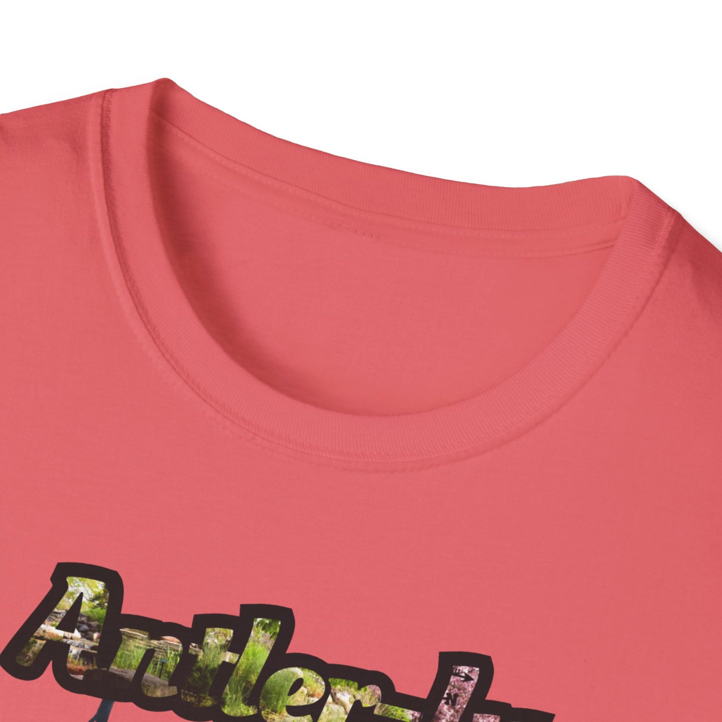 Unisex Softstyle T-Shirt - 'Antler-ly Awesome' Nature Graphic Tee