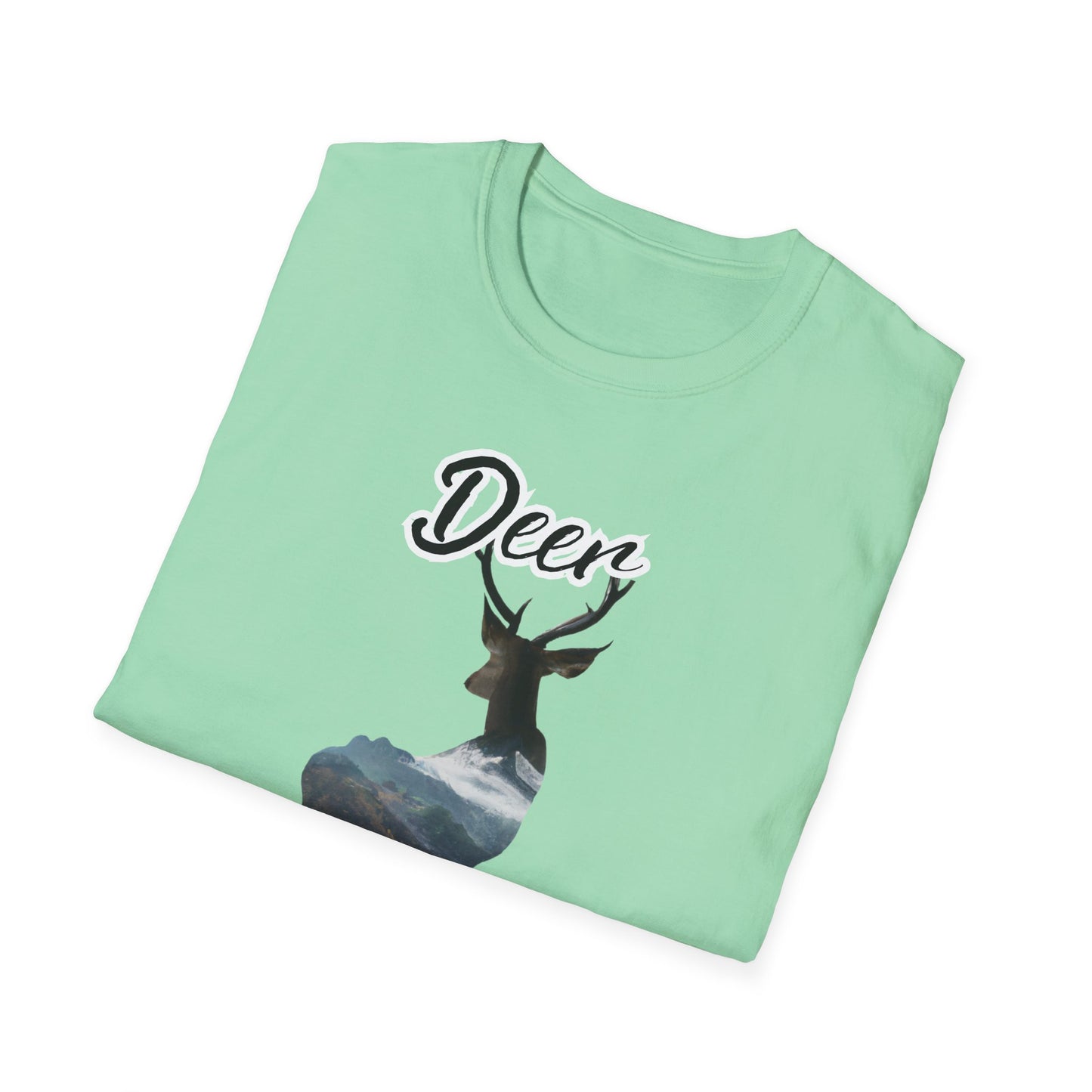Unisex Softstyle T-Shirt - 'Deer to be Different' Nature-Inspired Tee