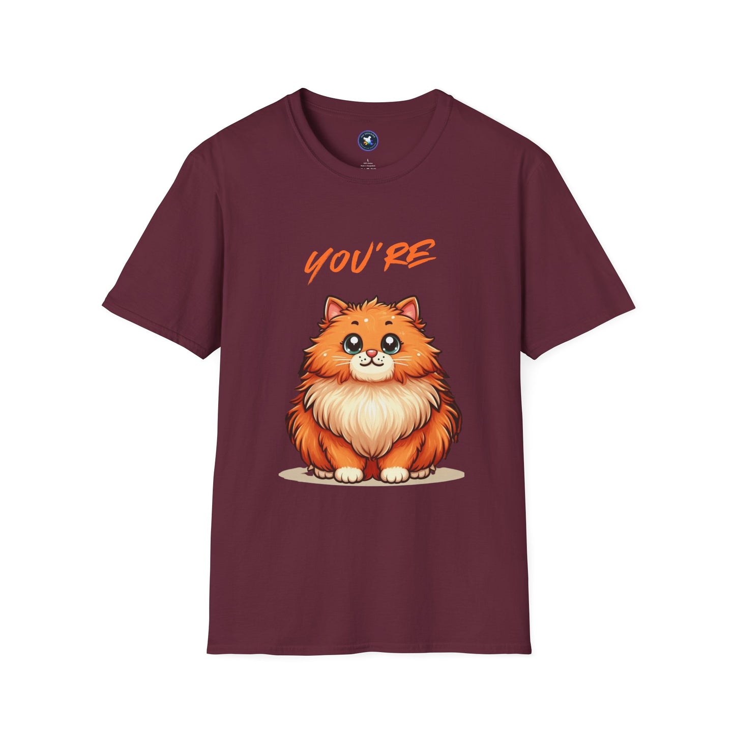 Cute Cat Humor T-Shirt – You're An Asshole Funny Pet Tee