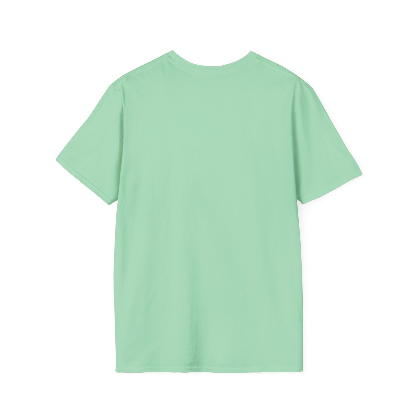 Mountain Bear Unisex Softstyle T-Shirt - Nature Lover's Graphic Tee