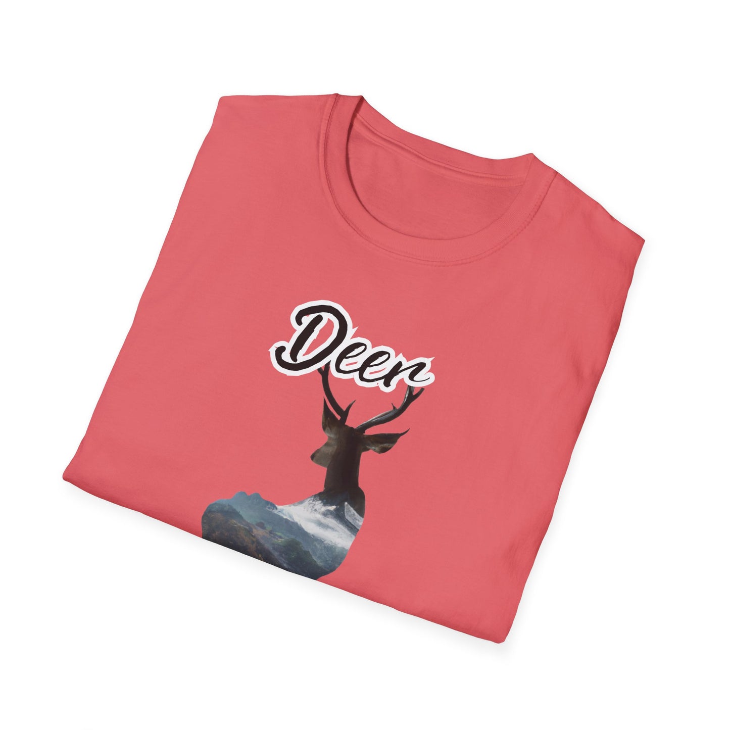 Unisex Softstyle T-Shirt - 'Deer to be Different' Nature-Inspired Tee