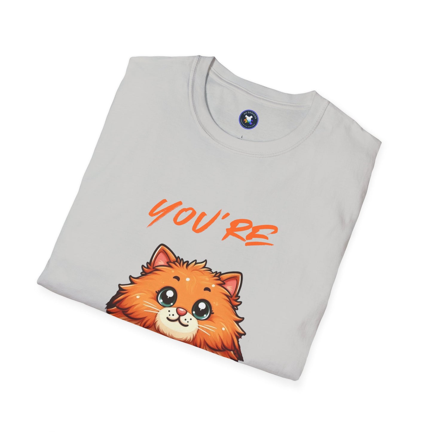 Cute Cat Humor T-Shirt – You're An Asshole Funny Pet Tee