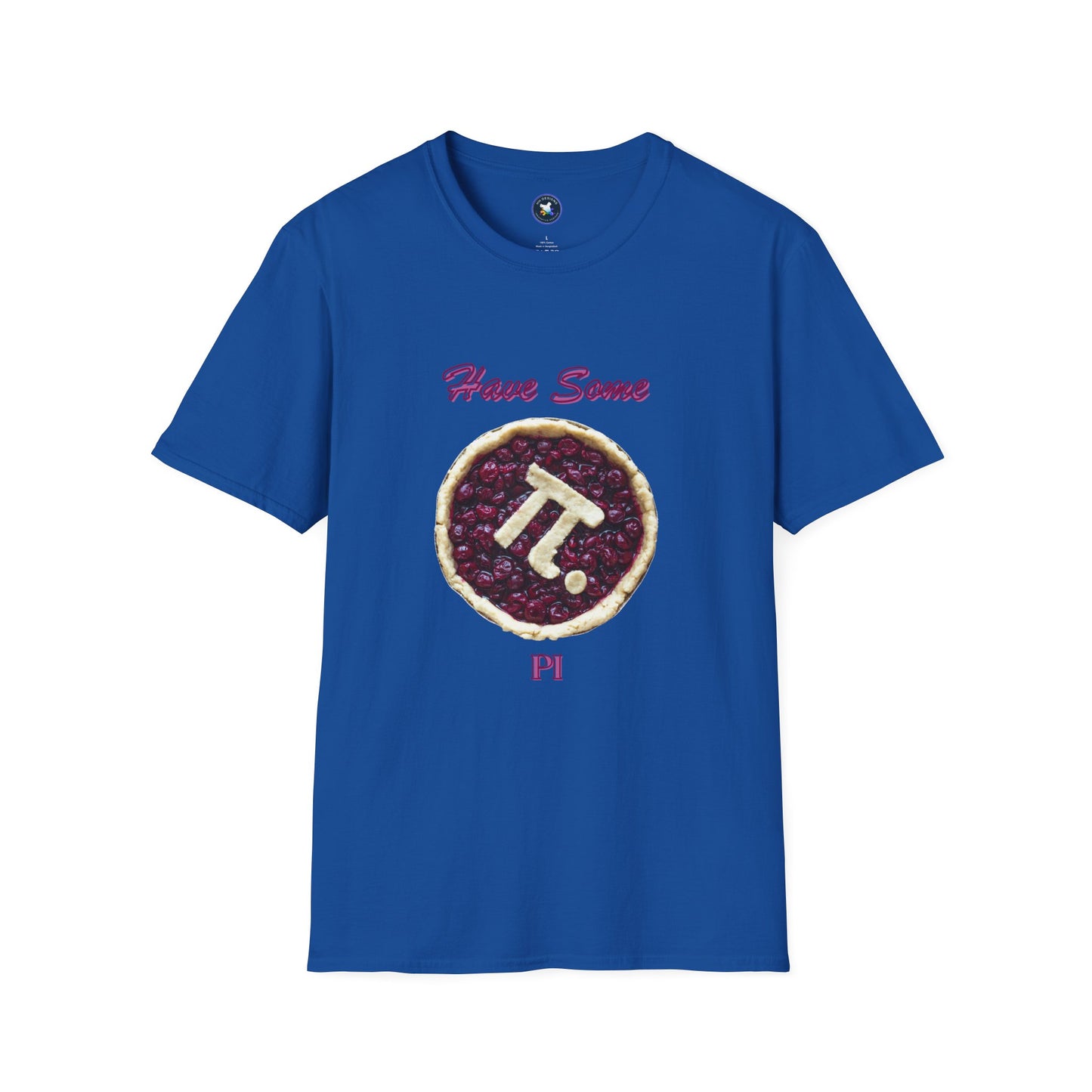 Fun Pi Day Unisex Softstyle T-Shirt - "Have Some Pi" Graphic Tee