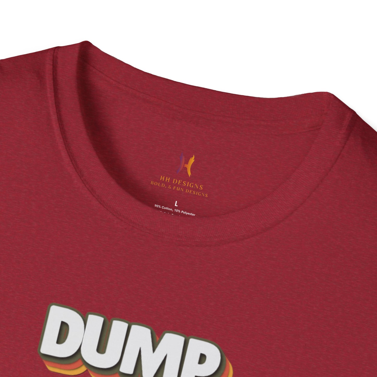 Humorous Unisex T-Shirt - "Dump Trump" Statement Tee for Political Activism and Casual Wear