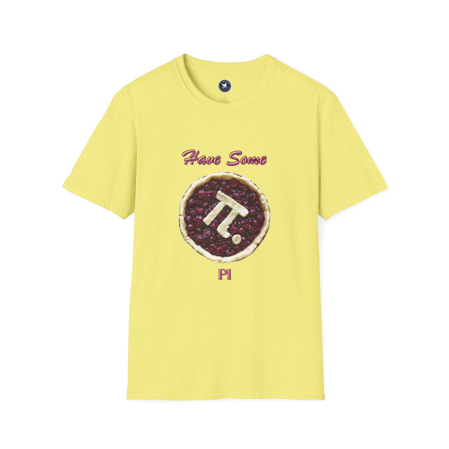 Fun Pi Day Unisex Softstyle T-Shirt - "Have Some Pi" Graphic Tee