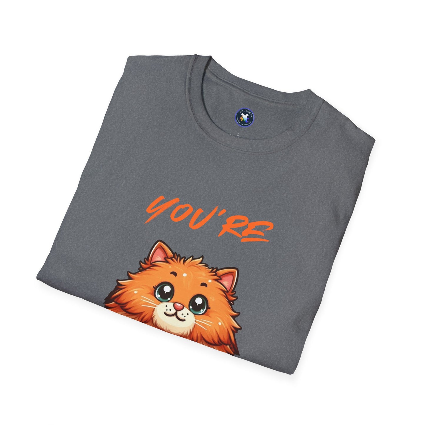 Cute Cat Humor T-Shirt – You're An Asshole Funny Pet Tee