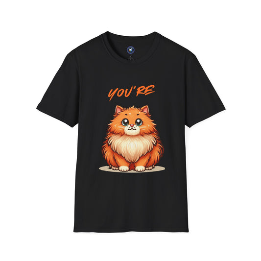 Cute Cat Humor T-Shirt – You're An Asshole Funny Pet Tee