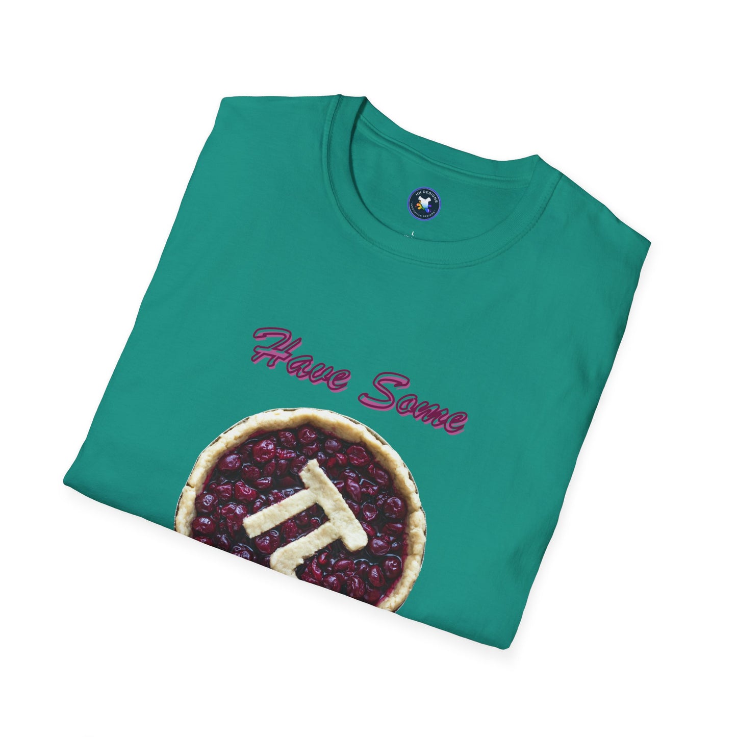 Fun Pi Day Unisex Softstyle T-Shirt - "Have Some Pi" Graphic Tee