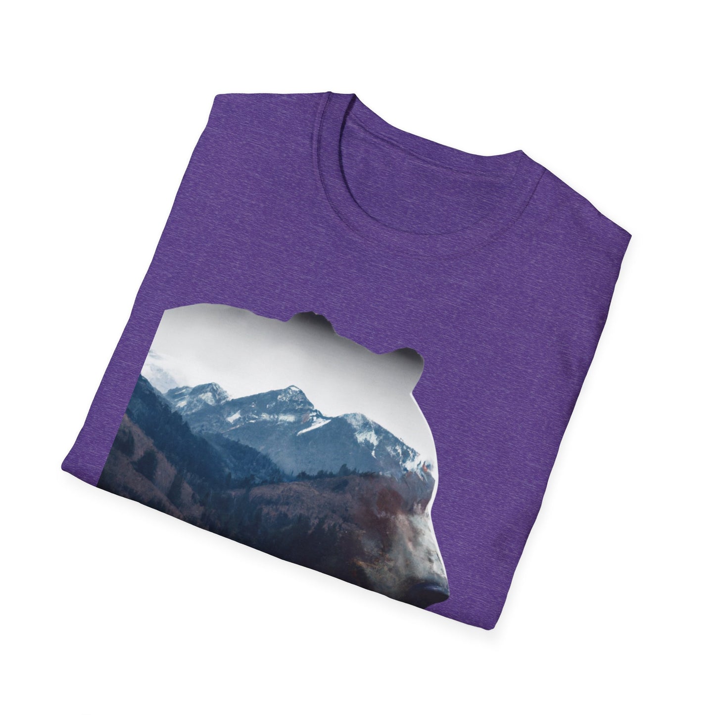 Bear With Me Unisex Softstyle T-Shirt - Nature Lover Tee