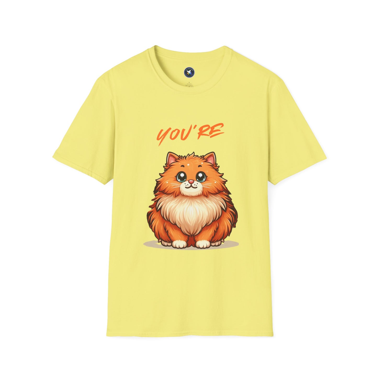 Cute Cat Humor T-Shirt – You're An Asshole Funny Pet Tee