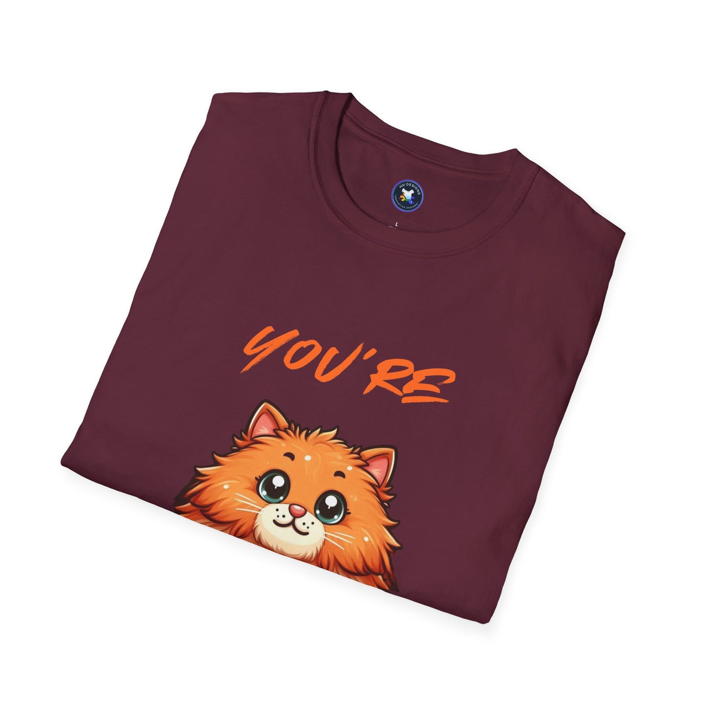 Cute Cat Humor T-Shirt – You're An Asshole Funny Pet Tee