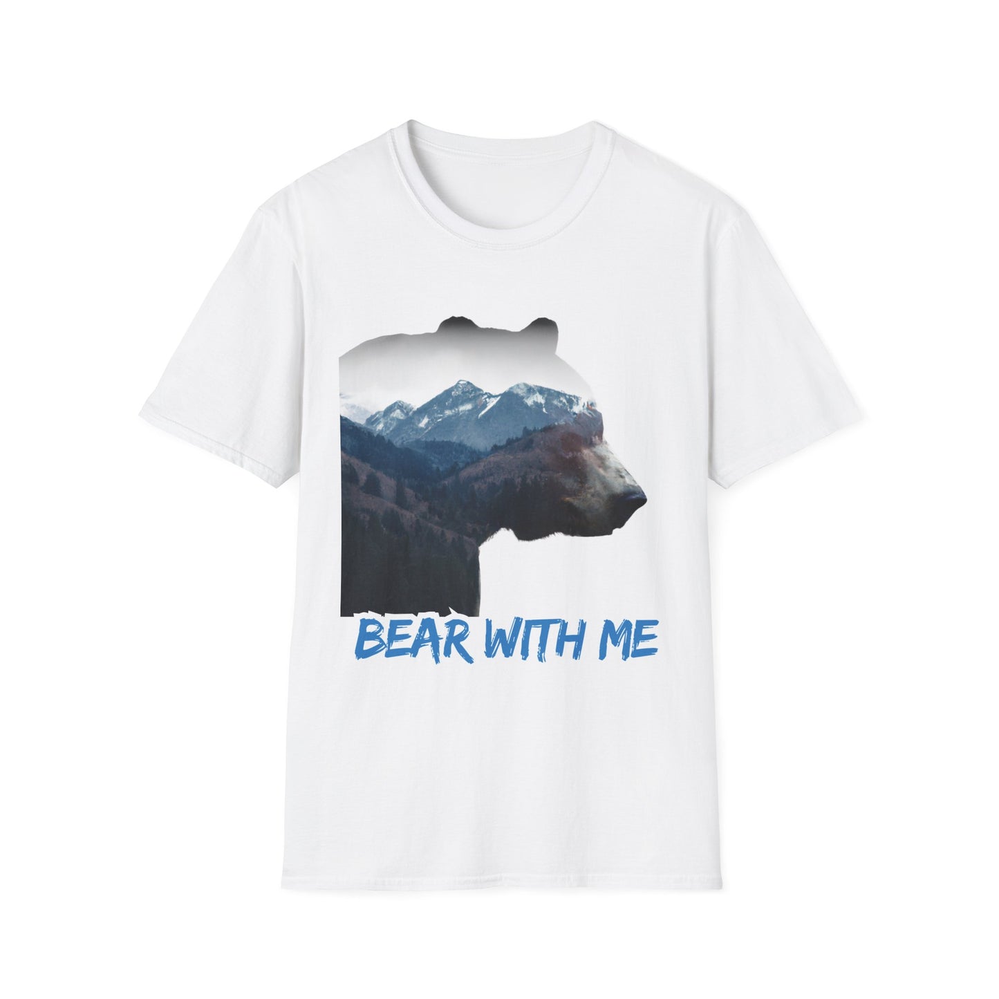Bear With Me Unisex Softstyle T-Shirt - Nature Lover Tee