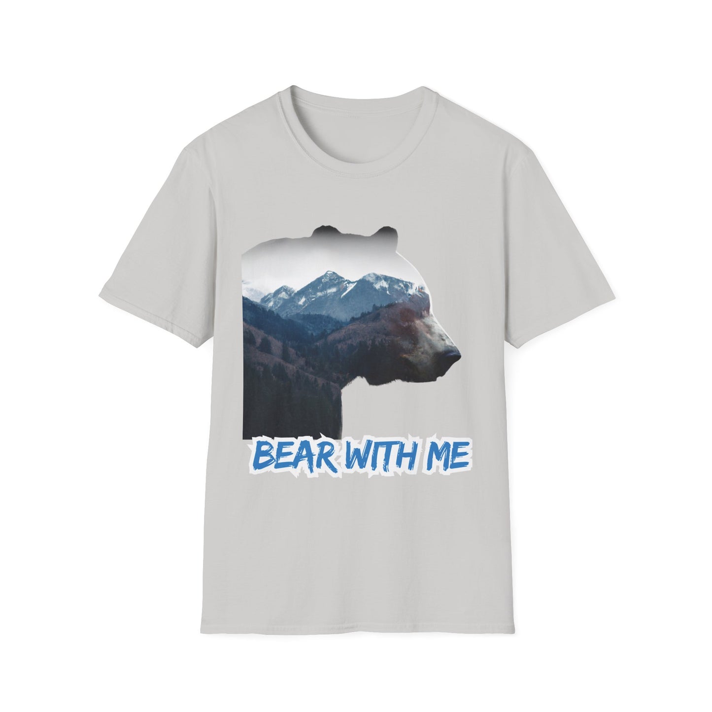 Bear With Me Unisex Softstyle T-Shirt - Nature Lover Tee