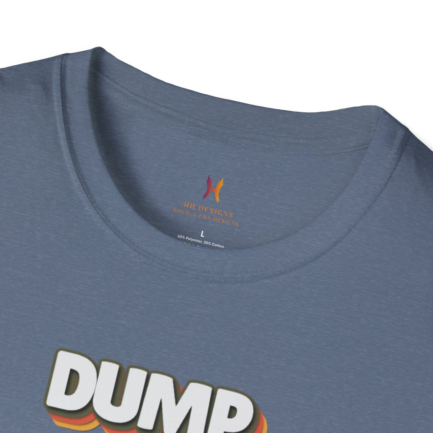 Humorous Unisex T-Shirt - "Dump Trump" Statement Tee for Political Activism and Casual Wear