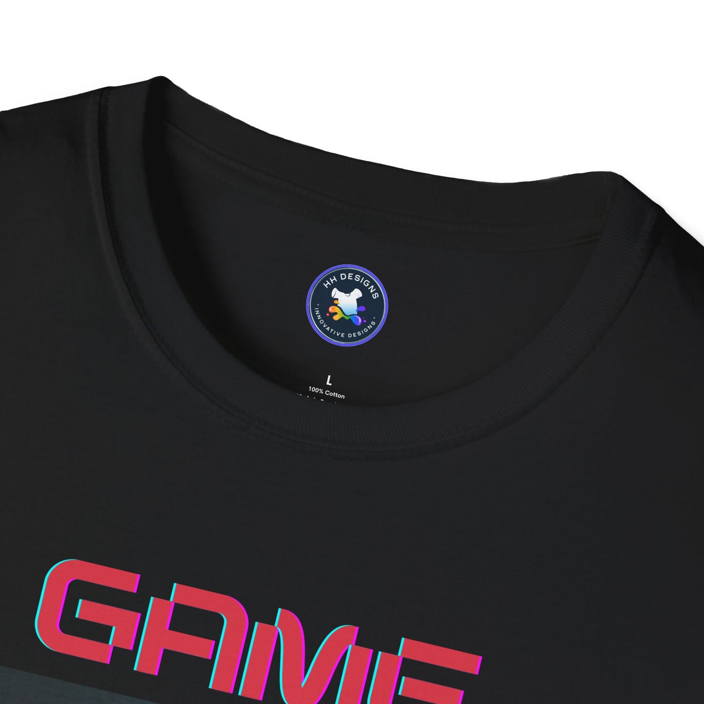 Game Over Unisex Softstyle T-Shirt - Fun Gamer Tee for Casual Wear